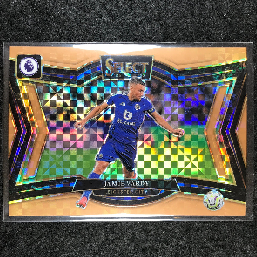 2024-25 Select EPL JAMIE VARDY Field Level Bronze Checker /125 #216