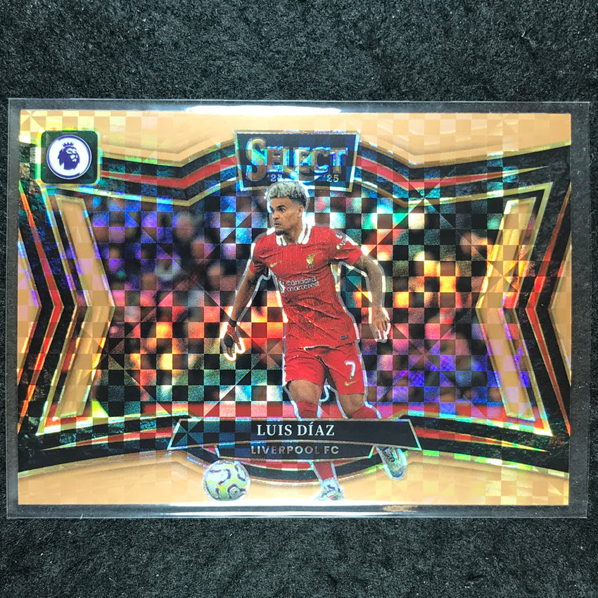 2024-25 Select EPL LUIS DIAZ Field Level Bronze Checker /125 #220