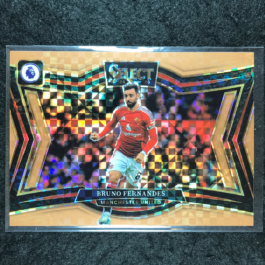 2024-25 Select EPL BRUNO FERNANDES Field Level Bronze Checker /125 #231