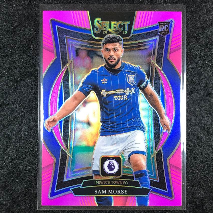2024-25 Select EPL SAM MORSY Terrace Rookie Pink 18/99 #16