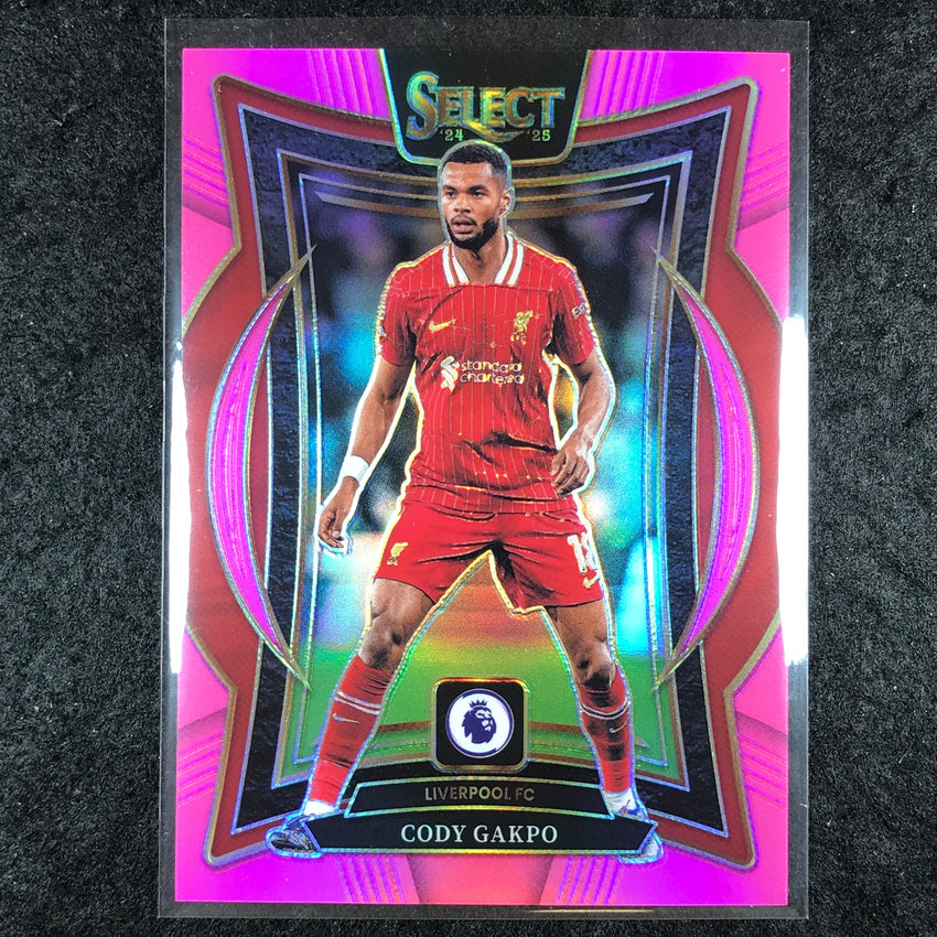 2024-25 Select EPL CODY GAKPO Terrace Pink 30/99 #42