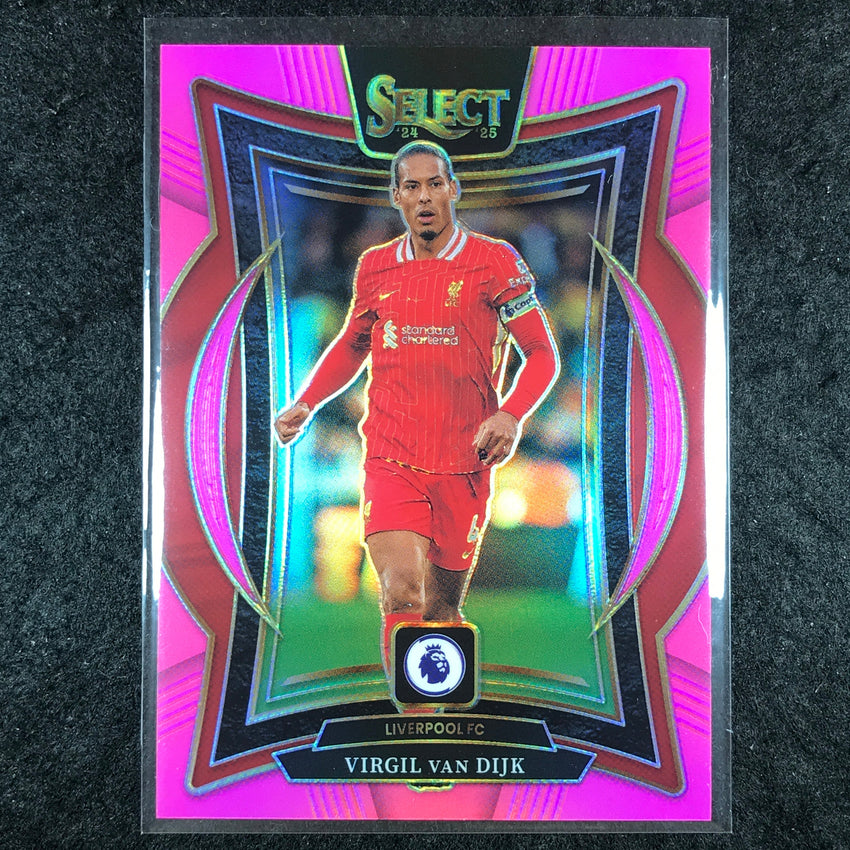 2024-25 Select EPL VIRGIL VAN DIJK Terrace Pink 85/99 #44