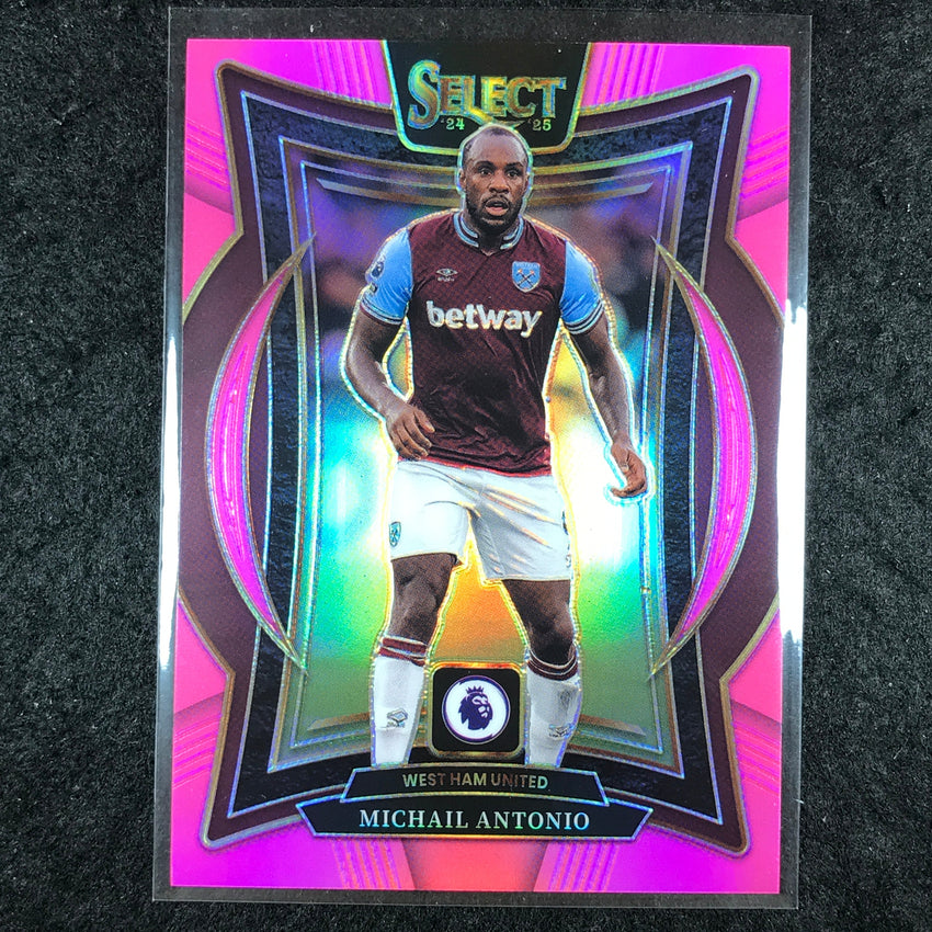 2024-25 Select EPL MICHAIL ANTONIO Terrace Pink 8/99 #68