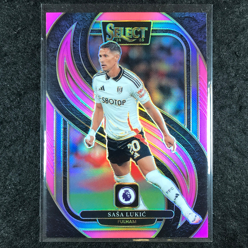 2024-25 Select EPL SASA LUKIC Mezzanine Pink 57/99 #123