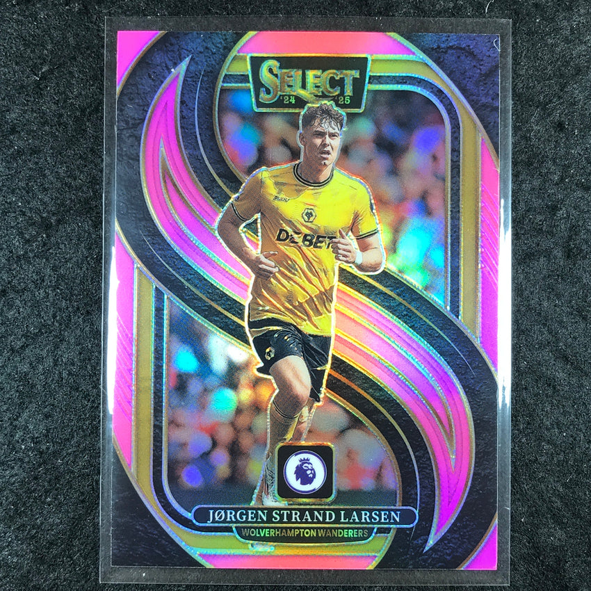 2024-25 Select EPL JORGEN STRAND LARSEN Mezzanine Pink 28/99 #129