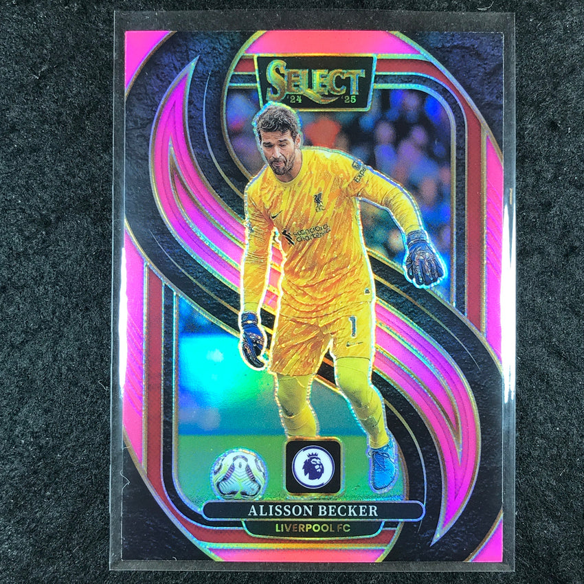 2024-25 Select EPL ALISSON BECKER Mezzanine Pink 91/99 #143