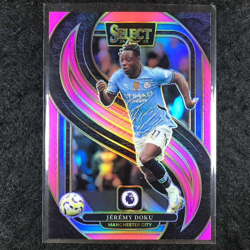2024-25 Select EPL JEREMY DOKU Mezzanine Pink 43/99 #153
