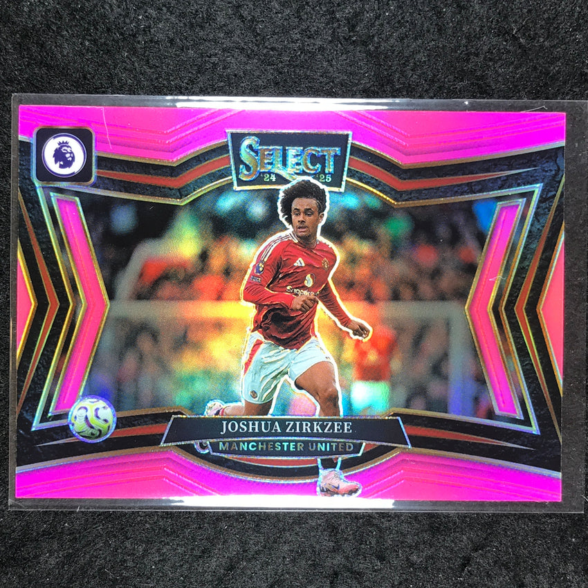 2024-25 Select EPL JOSHUA ZIRKZEE Field Level Pink 42/99 #230