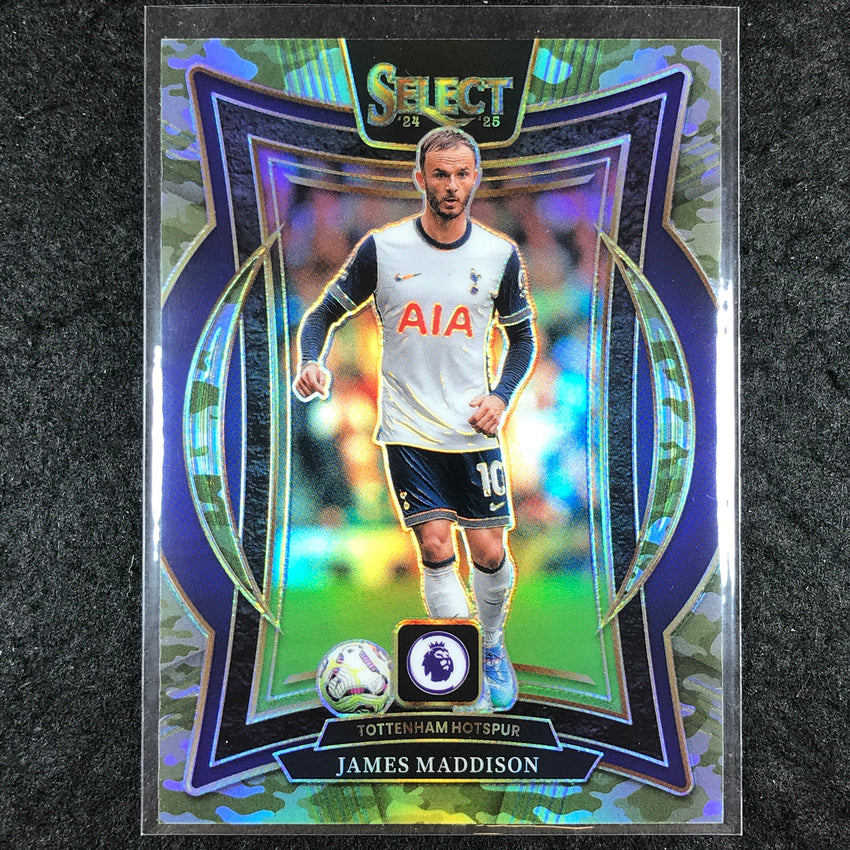 2024-25 Select EPL JAMES MADDISON Terrace Camo /150 #7