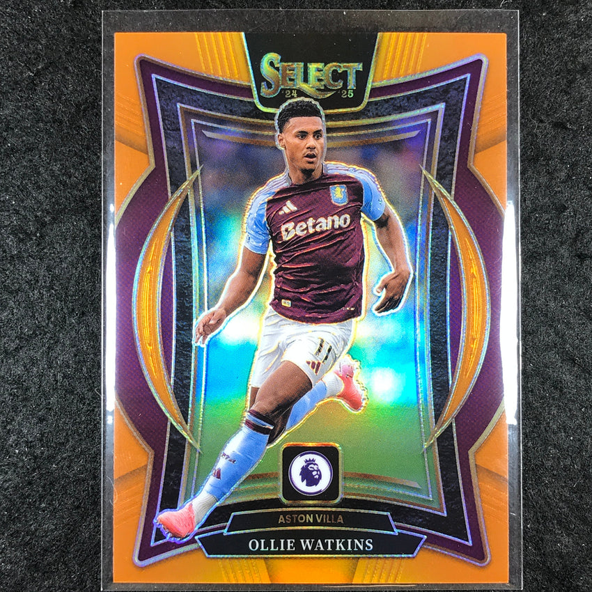 2024-25 Select EPL OLLIE WATKINS Terrace Orange 2/75 #12