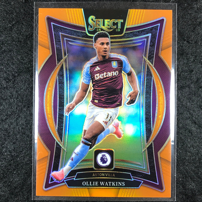 2024-25 Select EPL OLLIE WATKINS Terrace Orange 13/75 #12