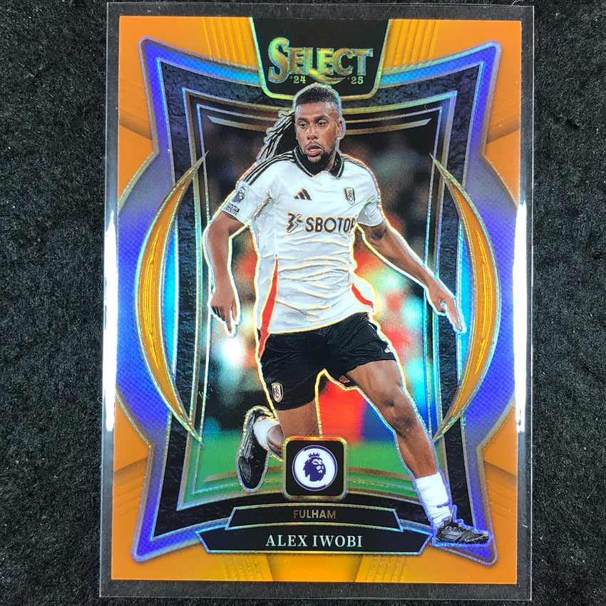 2024-25 Select EPL ALEX IWOBI Terrace Orange 39/75 #24