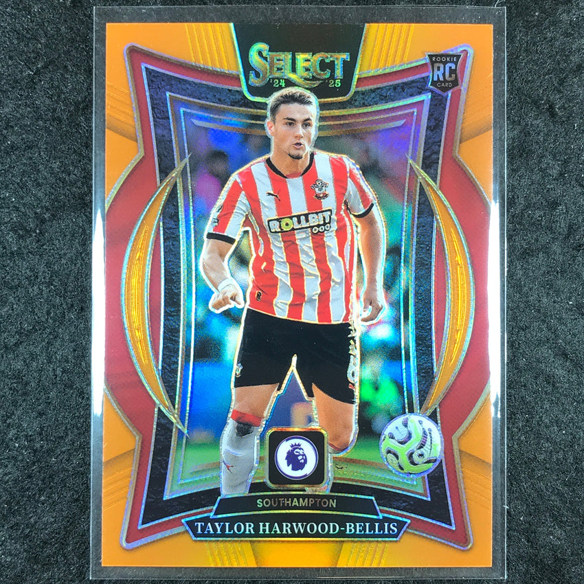 2024-25 Select EPL TAYLOR HARWOOD-BELLIS Terrace Rookie Orange 63/75 #50
