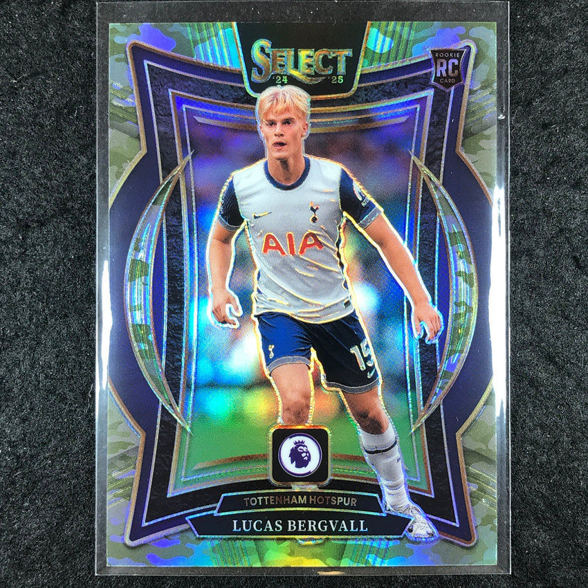 2024-25 Select EPL LUCAS BERGVALL Terrace Rookie Camo /150 #10