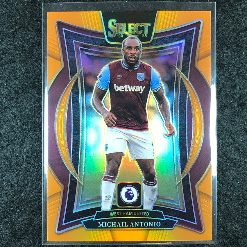 2024-25 Select EPL MICHAIL ANTONIO Terrace Orange 34/75 #68