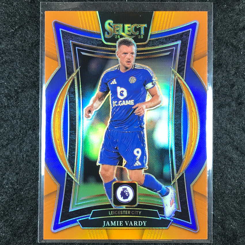 2024-25 Select EPL JAMIE VARDY Terrace Orange 35/75 #91