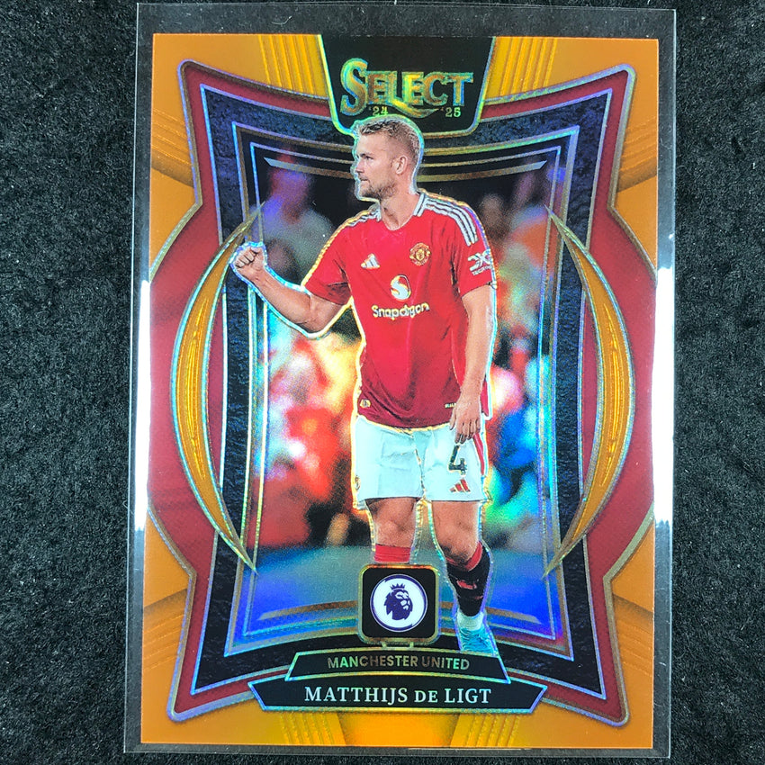 2024-25 Select EPL MATTHIJS DE LIGT Terrace Orange 8/75 #98
