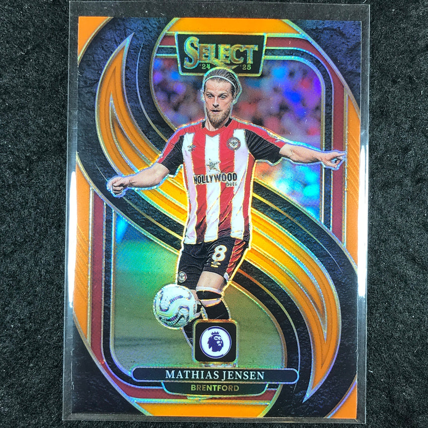 2024-25 Select EPL MATHIAS JENSEN Mezzanine Orange 41/75 #103