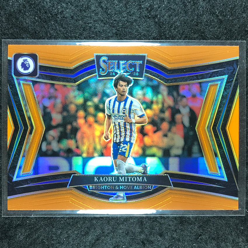 2024-25 Select EPL KAORU MITOMA Field Level Orange 61/75 #208