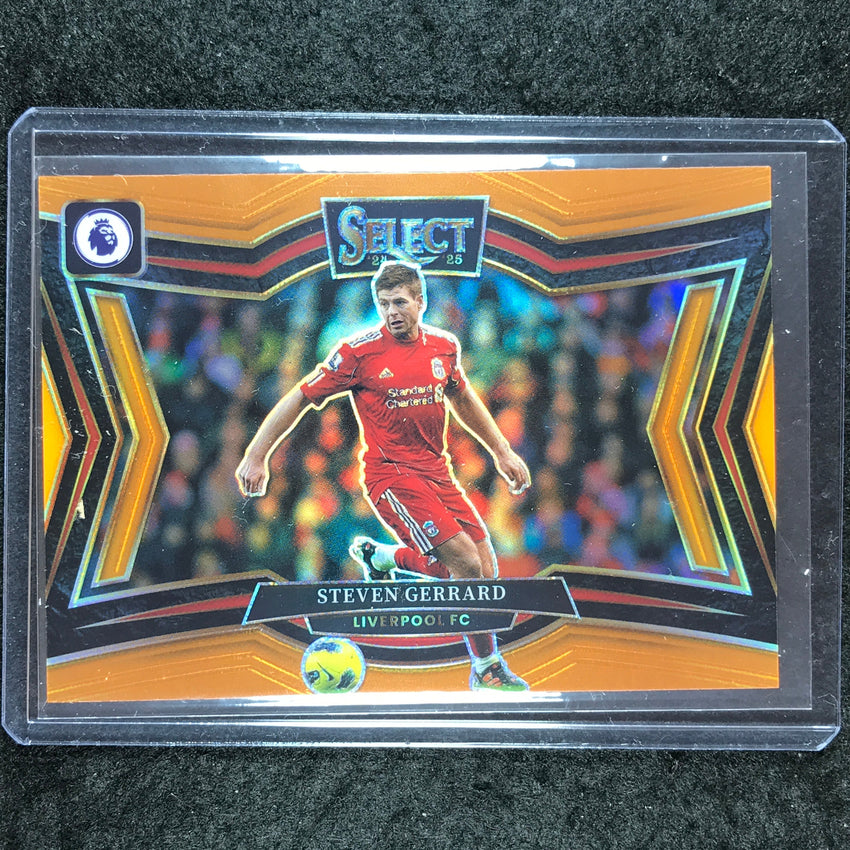2024-25 Select EPL STEVEN GERRARD Field Level Orange 43/75 #247