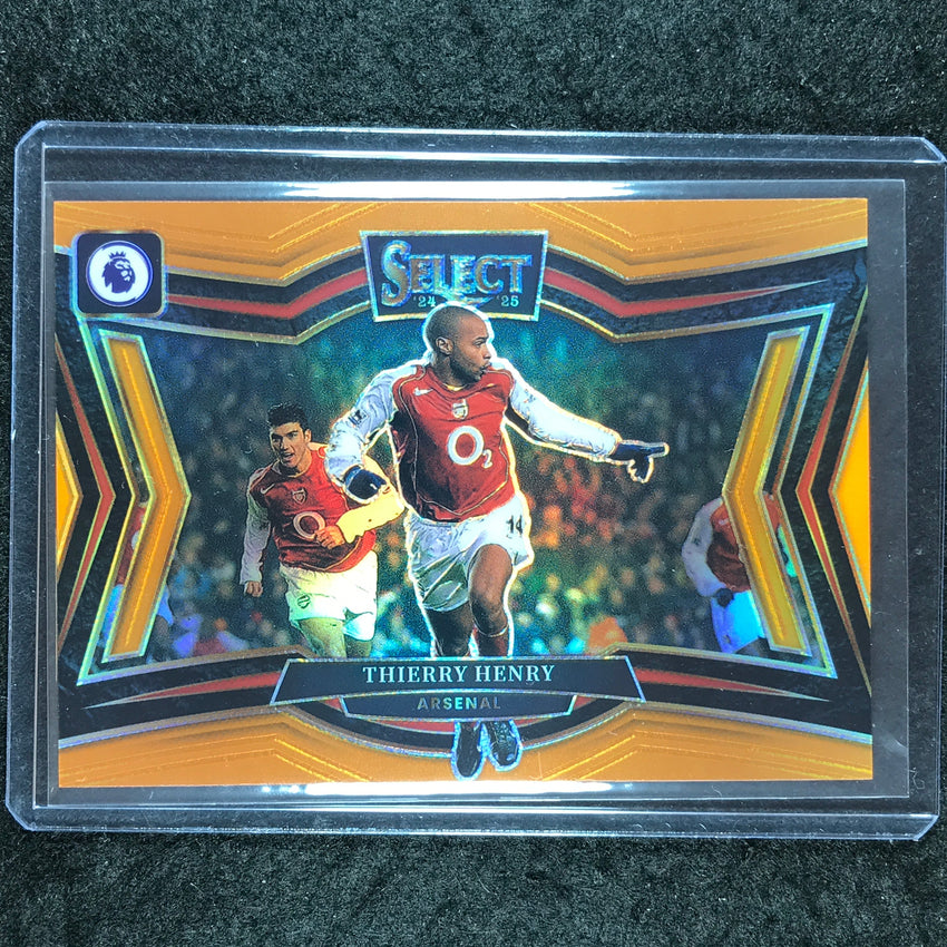 2024-25 Select EPL THIERRY HENRY Field Level Orange 10/75 #248