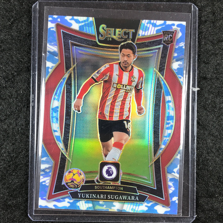 2024-25 Select EPL YUKINARI SUGAWARA Terrace Rookie Winter Camo 12/49 #46