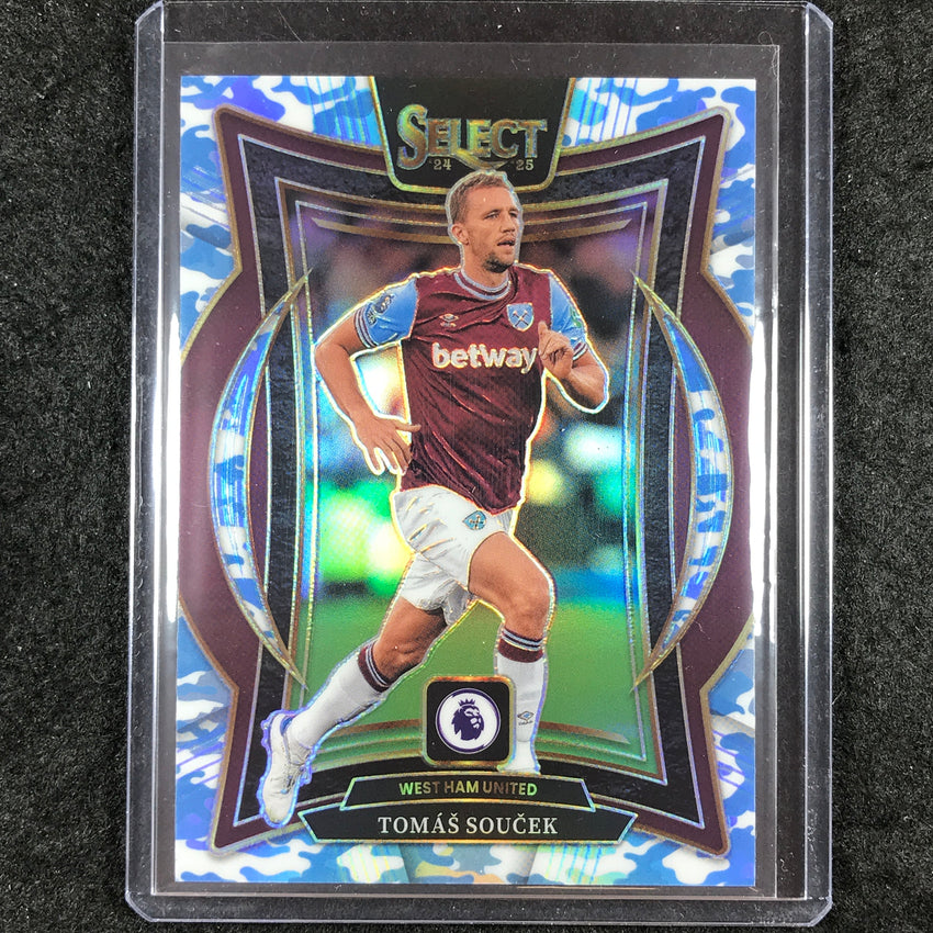 2024-25 Select EPL TOMAS SOUCEK Terrace Winter Camo 21/49 #70