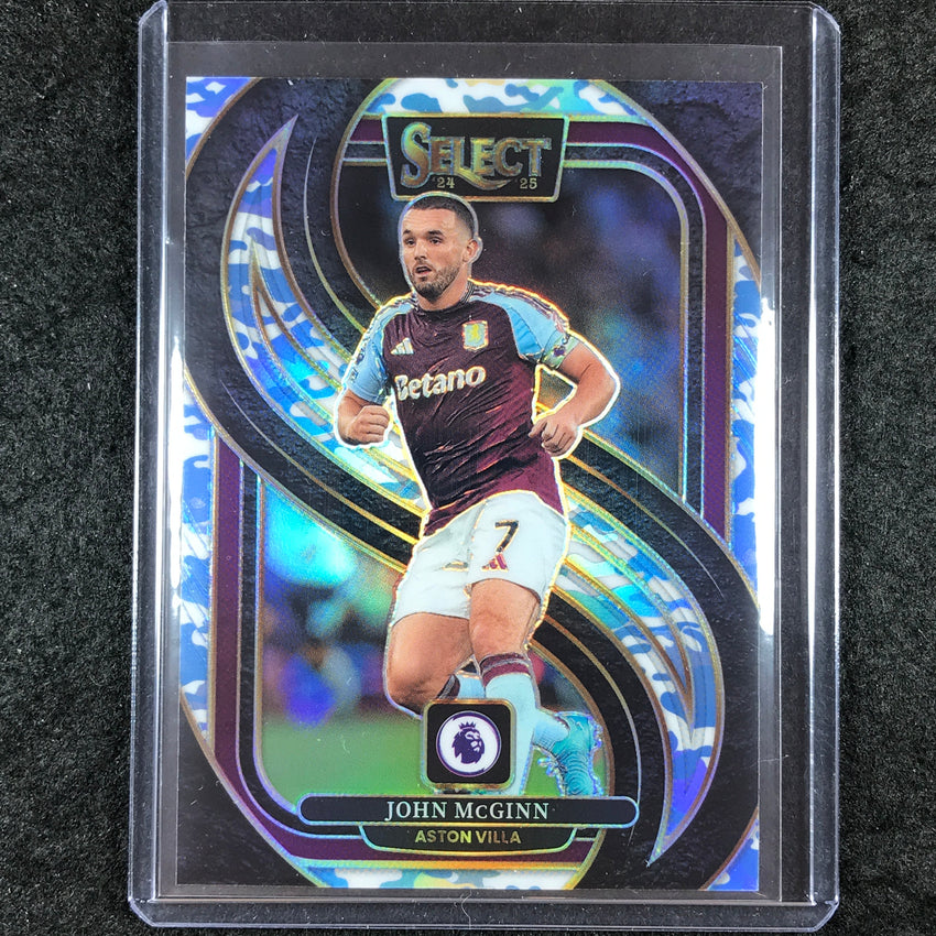 2024-25 Select EPL JOHN MCGINN Mezzanine Winter Camo 16/49 #115
