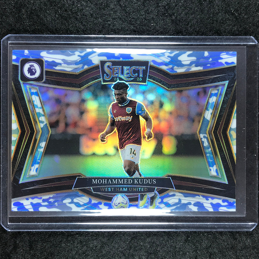 2024-25 Select EPL MOHAMMED KUDUS Field Level Winter Camo 4/49 #244