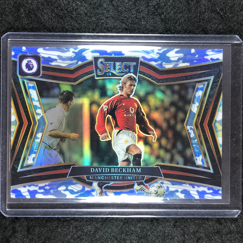 2024-25 Select EPL DAVID BECKHAM Field Level Winter Camo 14/49 #246