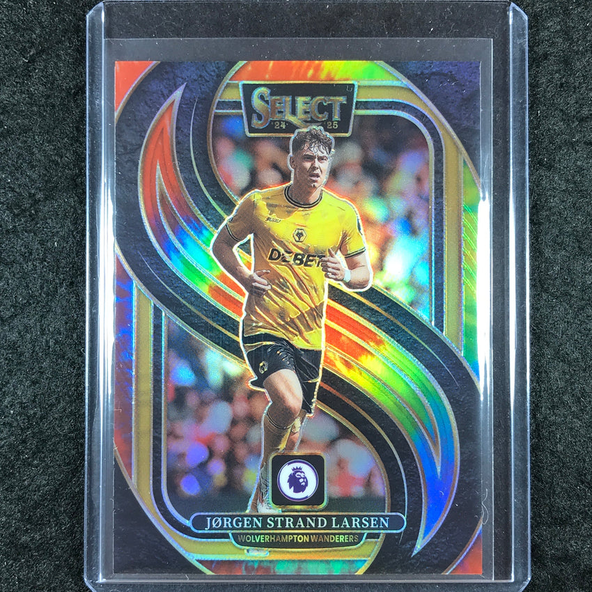 2024-25 Select EPL JORGEN STRAND LARSEN Mezzanine Tie-Dye 4/25 #129