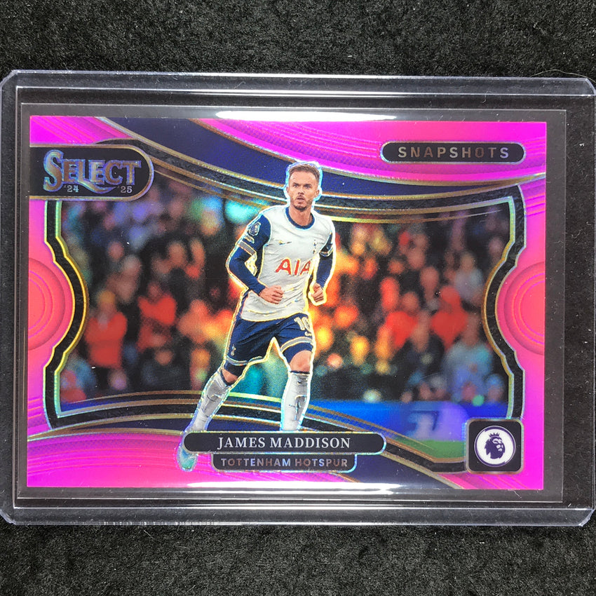 2024-25 Select EPL JAMES MADDISON Snapshots Pink 6/25 #2