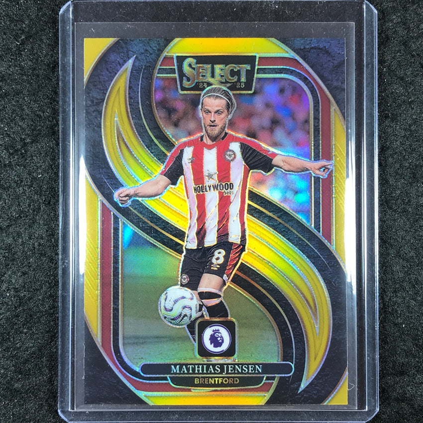 2024-25 Select EPL MATHIAS JENSEN Mezzanine Gold 9/10 #103