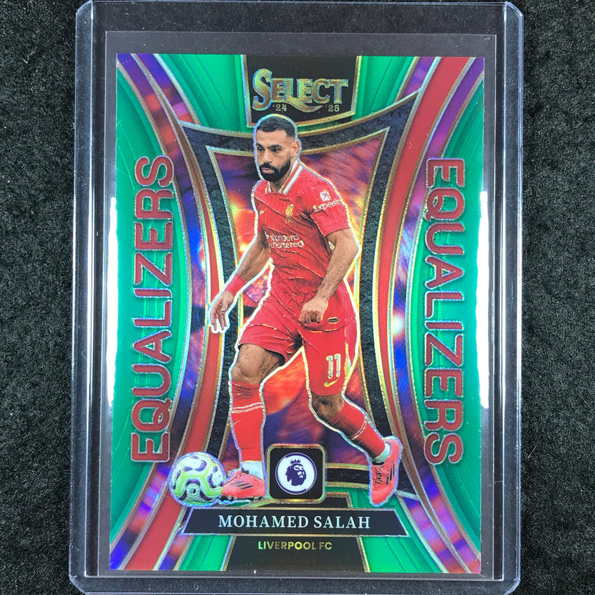 2024-25 Select EPL MOHAMED SALAH Equalizers Green 3/5 #21