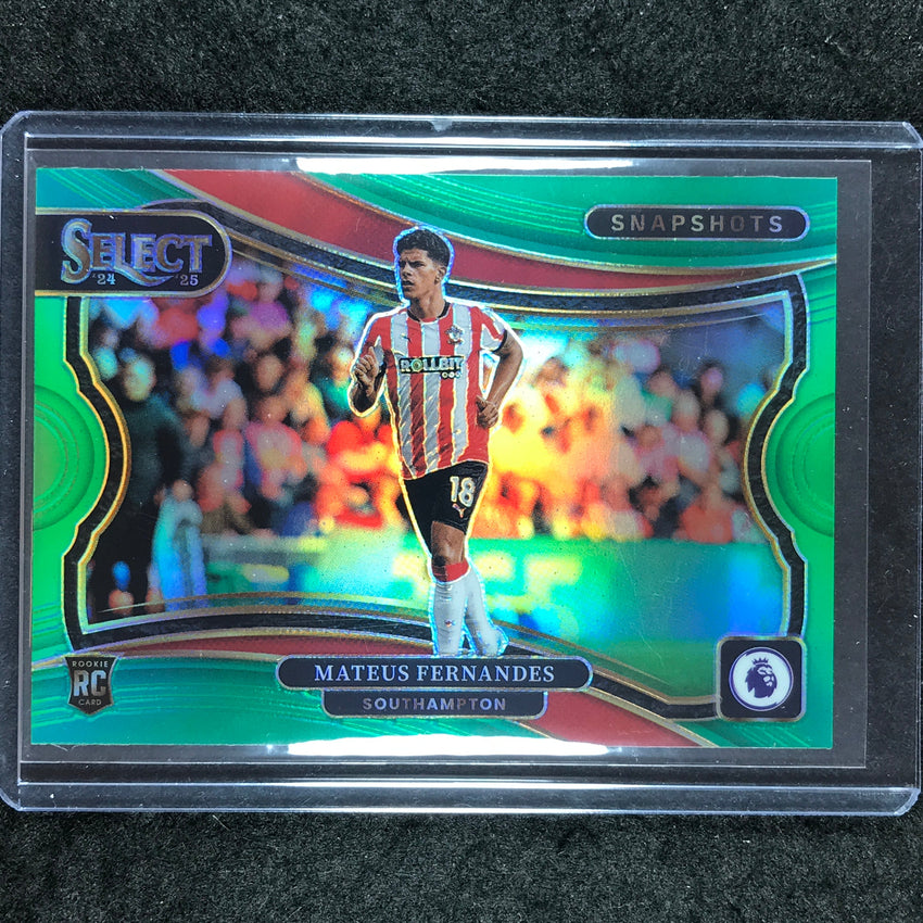 2024-25 Select EPL MATEUS FERNANDES Snapshots Rookie Green 5/5 #21
