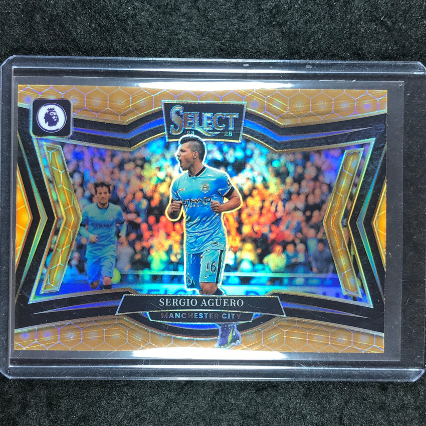2024-25 Select EPL SERGIO AGUERO Field Level Honeycomb SP #250