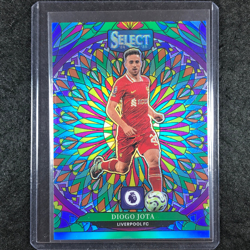 2024-25 Select EPL DIOGO JOTA Stained Glass SSP #12