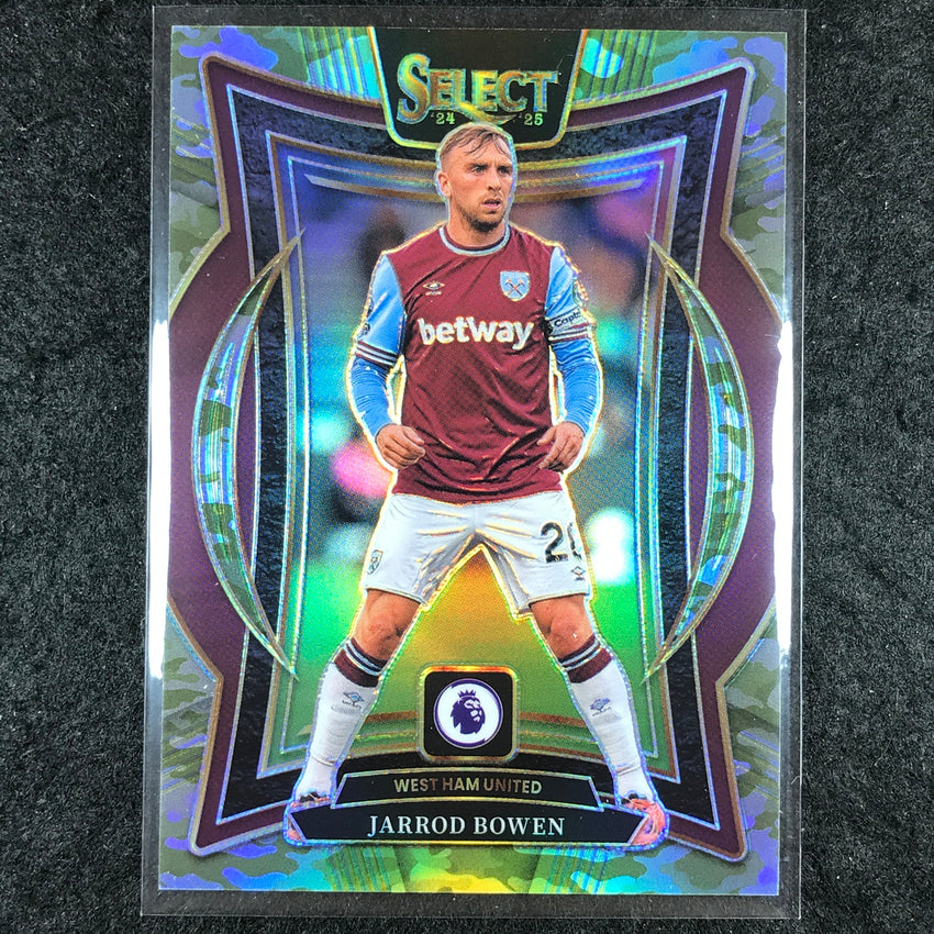 2024-25 Select EPL JARROD BOWEN Terrace Camo /150 #67