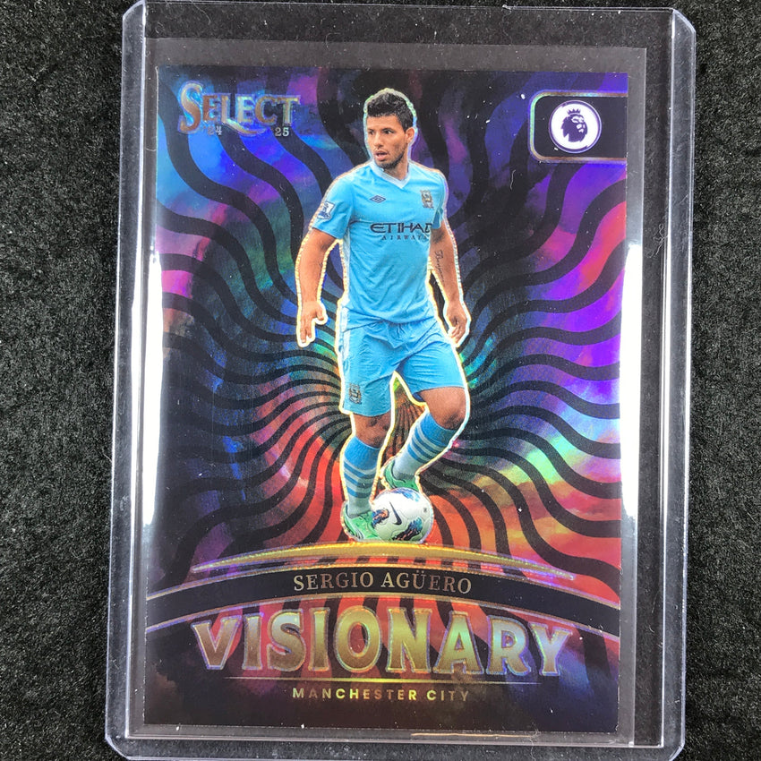 2024-25 Select EPL SERGIO AGUERO Visionary SSP #24