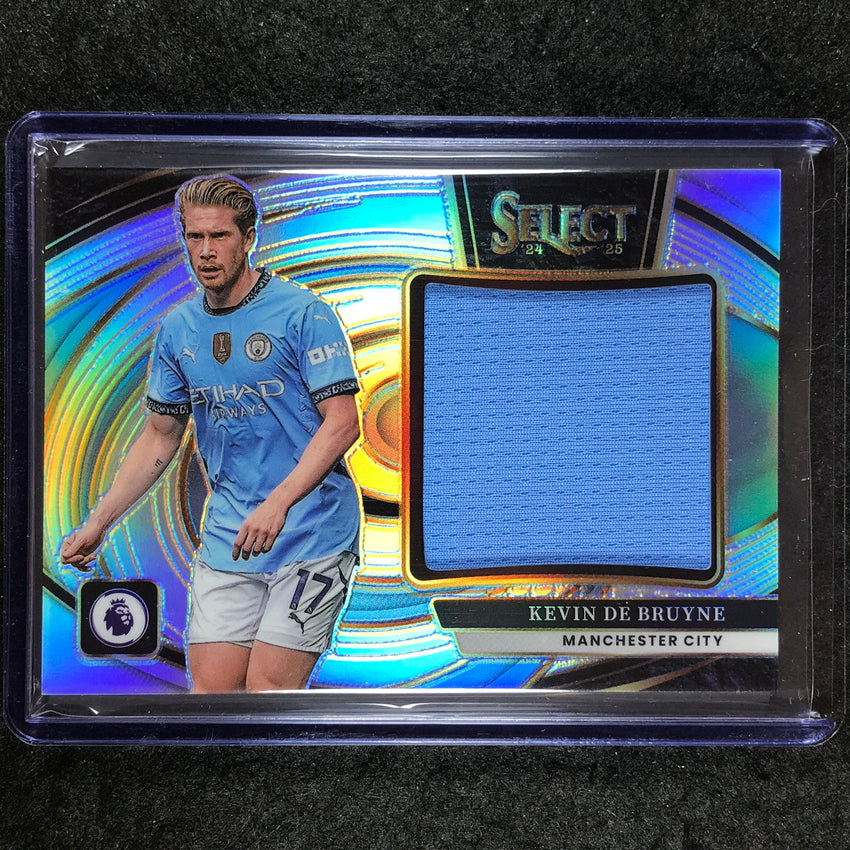 2024-25 Select EPL KEVIN DE BRUYNE Jumbo Swatches Jersey Relic #KDB