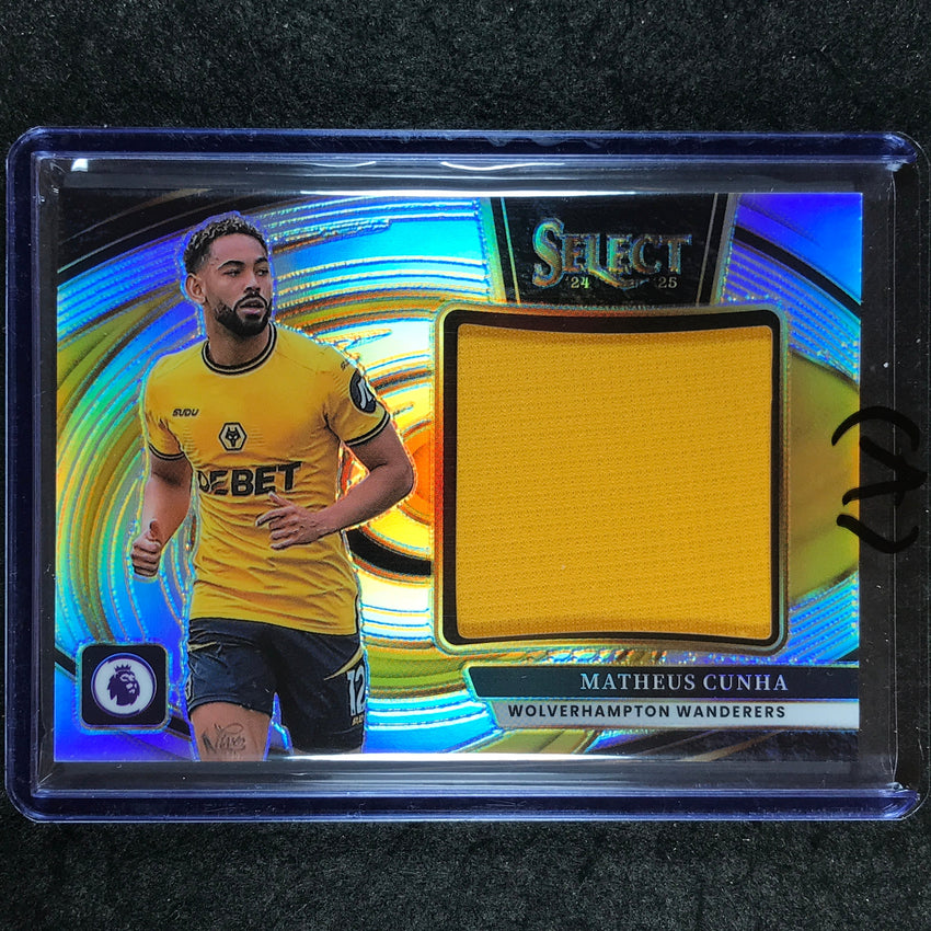 2024-25 Select EPL MATHEUS CUNHA Jumbo Swatches Jersey Relic #MC (A)