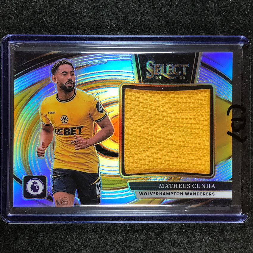 2024-25 Select EPL MATHEUS CUNHA Jumbo Swatches Jersey Relic #MC (B)