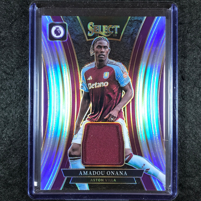 2024-25 Select EPL AMADOU ONANA Select Memorabilia Jersey Relic #AO