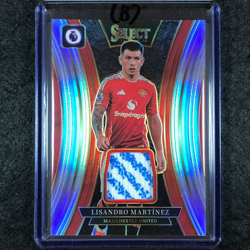 2024-25 Select EPL LISANDRO MARTINEZ Select Memorabilia Jersey Relic #LM (B)