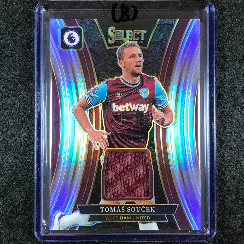 2024-25 Select EPL TOMAS SOUCEK Select Memorabilia Jersey Relic #TS (B)
