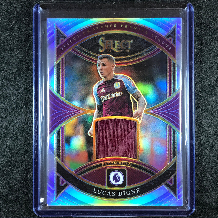 2024-25 Select EPL LUCAS DIGNE Select Swatches Jersey Relic #LD