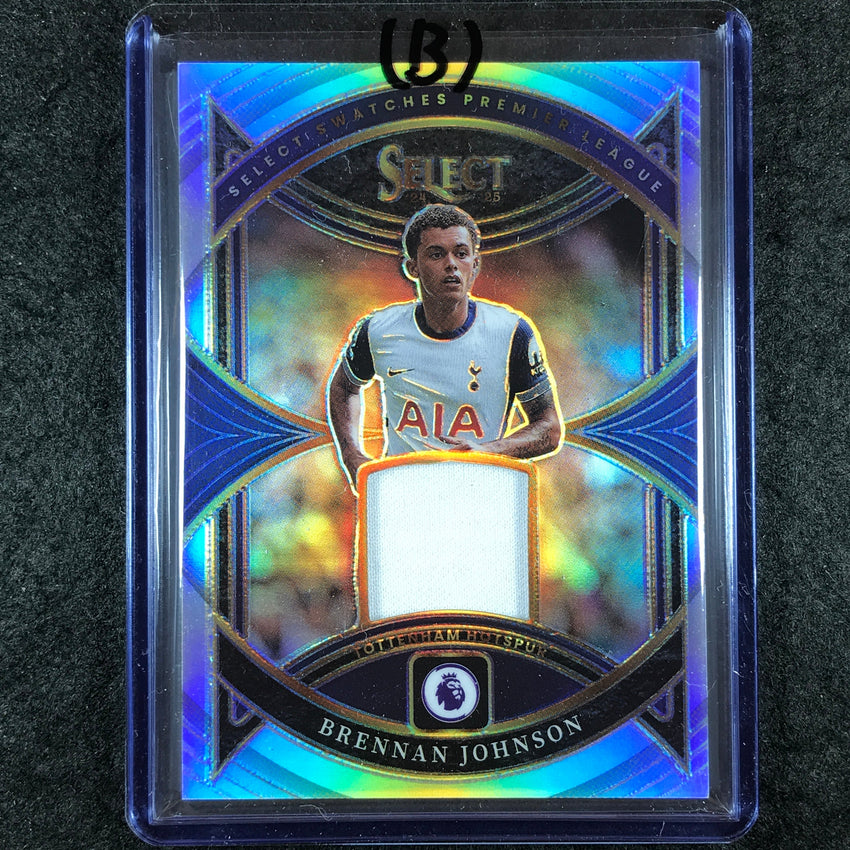 2024-25 Select EPL BRENNAN JOHNSON Select Swatches Jersey Relic #BJ (B)