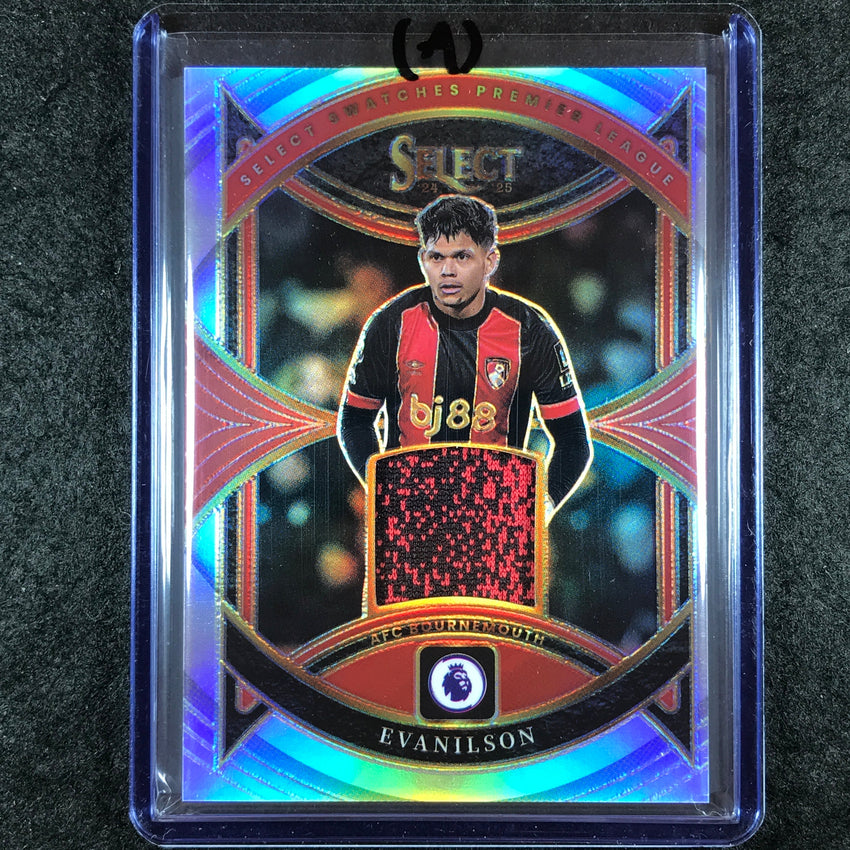 2024-25 Select EPL EVANILSON Select Swatches Jersey Relic #E (A)