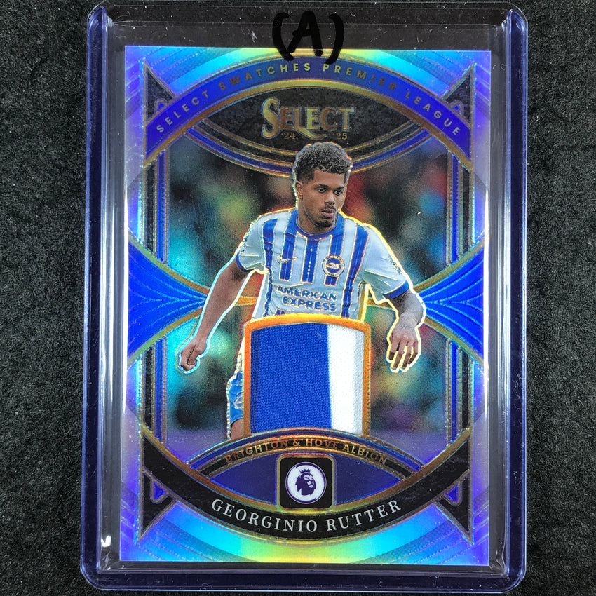 2024-25 Select EPL GEORGINIO RUTTER Select Swatches Jersey Relic #GR (A)