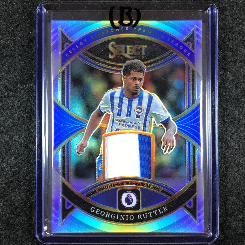 2024-25 Select EPL GEORGINIO RUTTER Select Swatches Jersey Relic #GR (B)